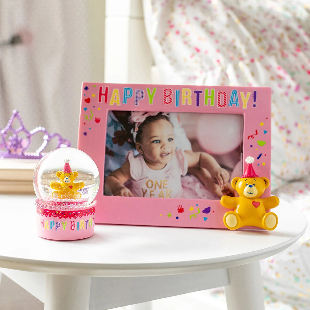 Build-A-Bear® Happy BEARthday! Pink Photo Frame - US 5229