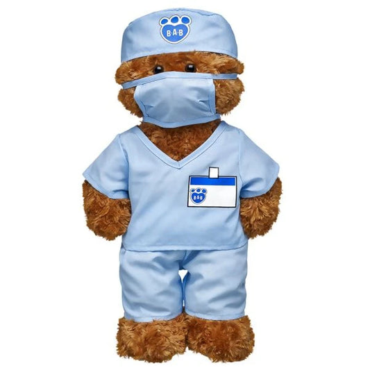 Blue Scrubs 4 pc. for Stuffed Animals | Build-A-Bear® - US 3026