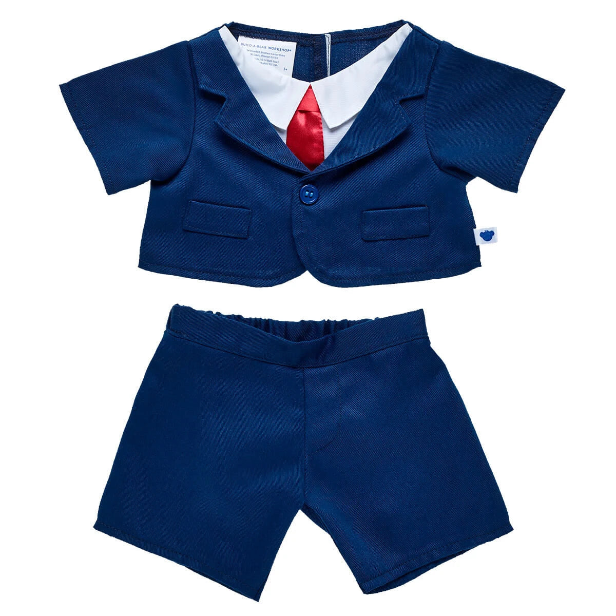 Navy Business Suit 2 pc. for Stuffed Animals | Build-A-Bear® - US 8390