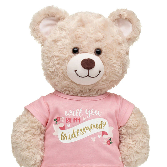"Will You Be My Bridesmaid?" T-Shirt for Stuffed Animals | Build-A-Bear® - US 2446