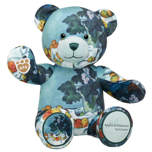Cézanne Still Life Painting Teddy Bear & Bow | Build-A-Bear® - US 9901