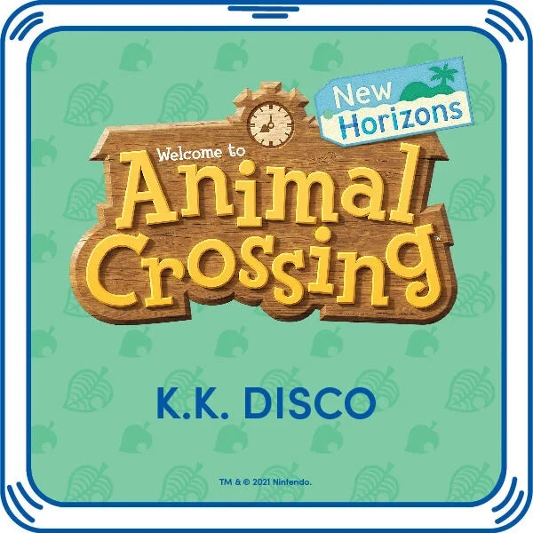 Animal Crossing™: New Horizons K.K. Disco Song Insert | Build-A-Bear® - US 4674