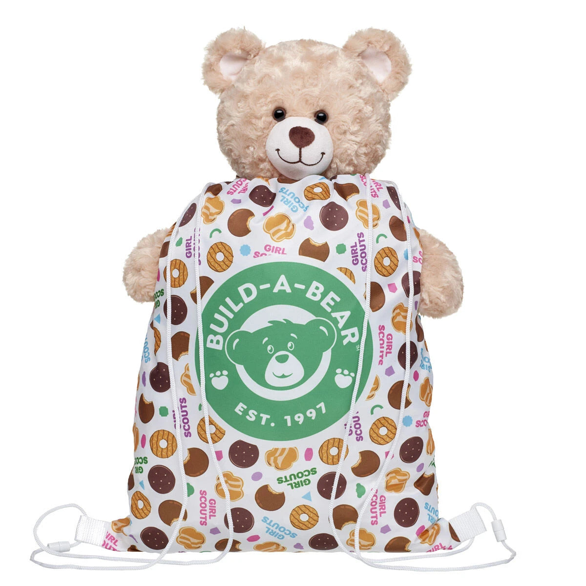 Girl Scout Cookie™ Toy Bear Carrier| Build-A-Bear - US 2066