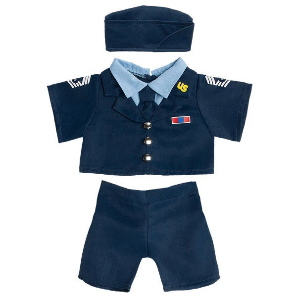Air Force Uniform 3 pc. for Stuffed Animals | Build-A-Bear® - US 3603