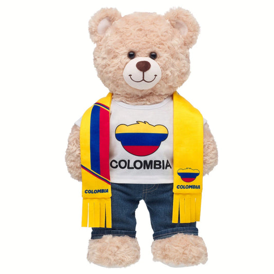 Colombia Scarf & T-Shirt Set | Build-A-Bear - US 2383