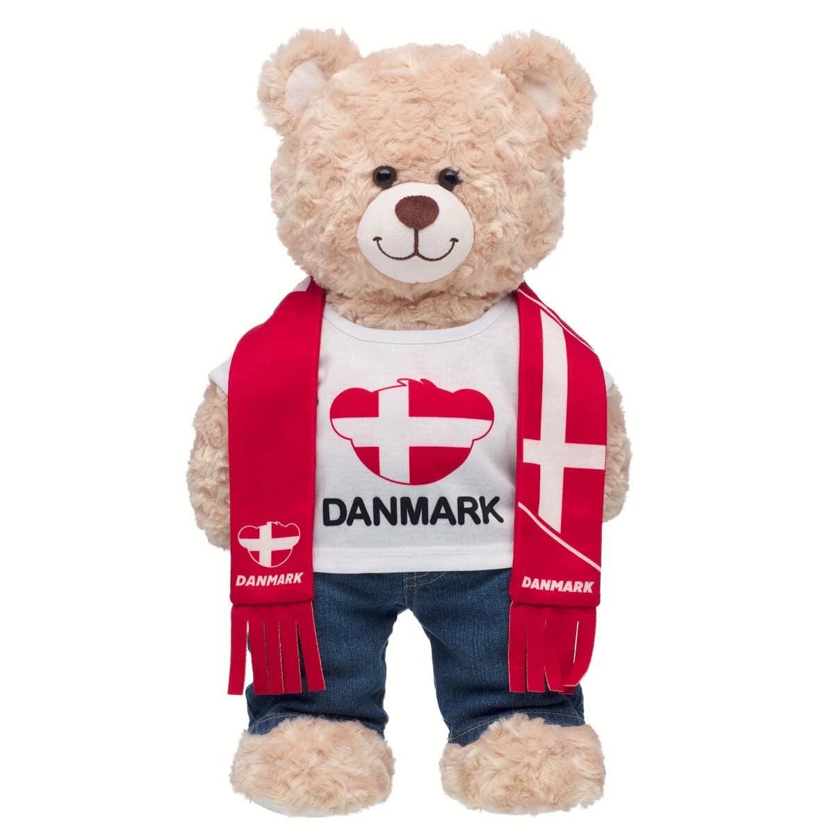 Denmark Scarf & T-Shirt Set | Build-A-Bear - US 6950