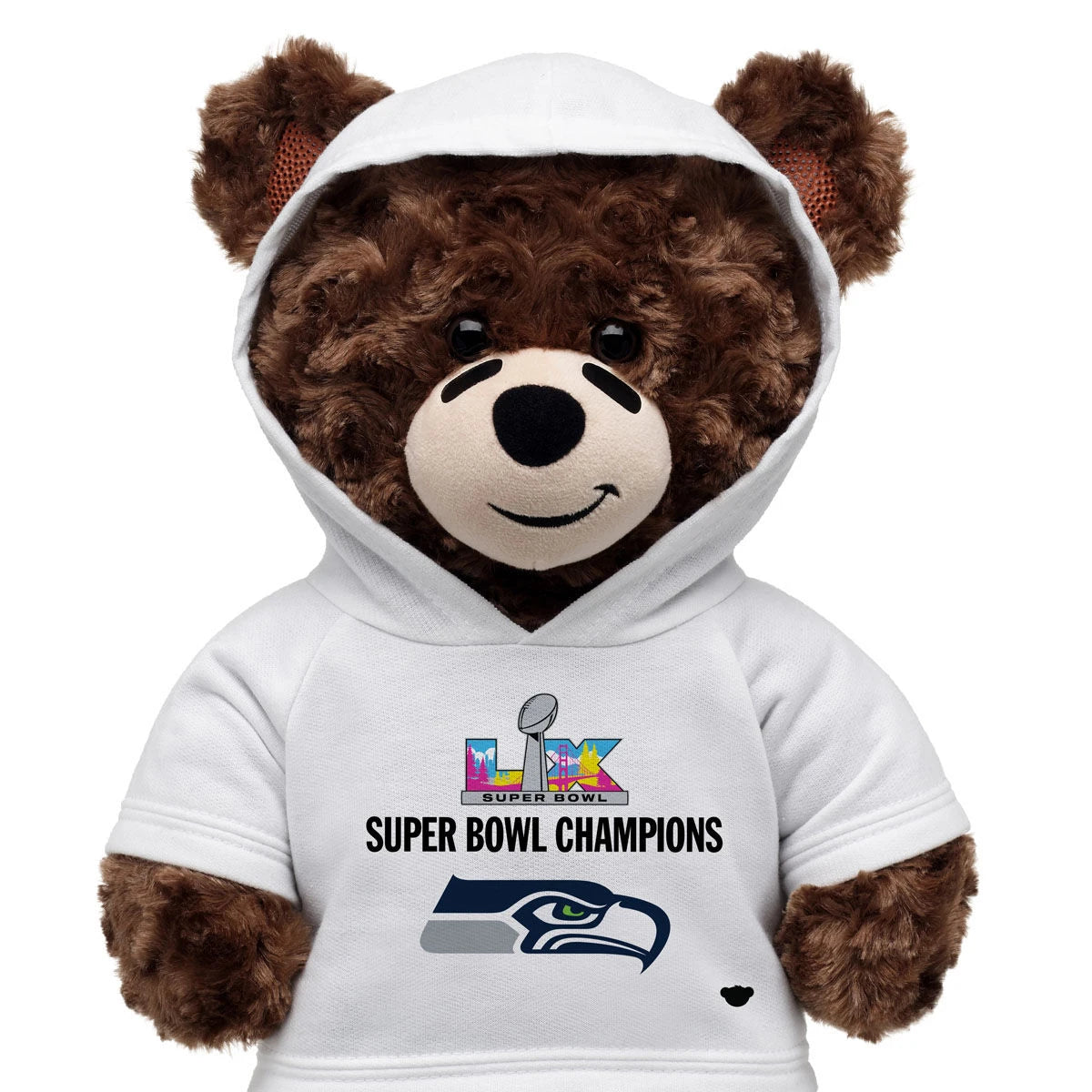 Super Bowl LX Seattle Seahawks Hoodie | Build-A-Bear - US 7937
