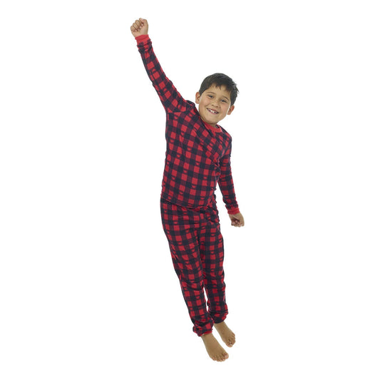 Build-A-Bear Pajama Shop™ Buffalo Check Top - Toddler & Youth - US 5985