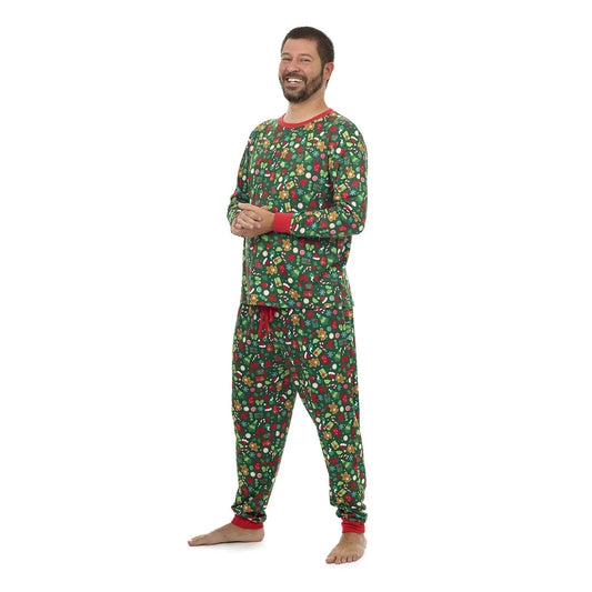Build-A-Bear Pajama Shop™ Holiday Print Top - Adult - US 7056