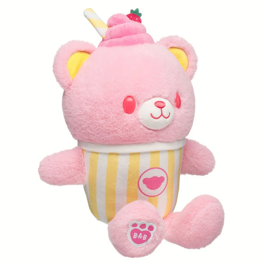 Strawberry Lemonade Bear Slushie Plushie | Build-A-Bear - US 6121