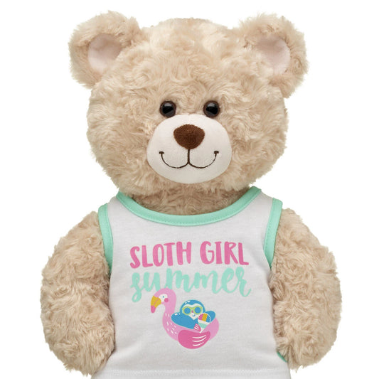 Sloth Girl Summer Tank for Plush Toys | Build-A-Bear® - US 2638