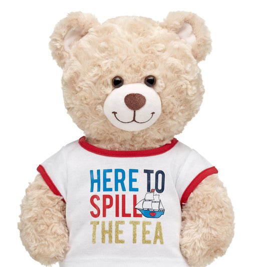 Here to Spill the Tea T-Shirt for Stuffed Animals | Build-A-Bear® - US 0258