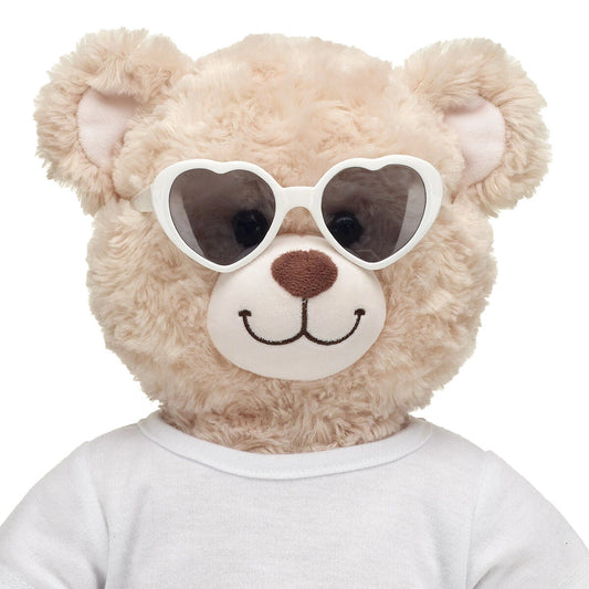 White Heart Sunglasses for Stuffed Animals | Build-A-Bear® - US 0897