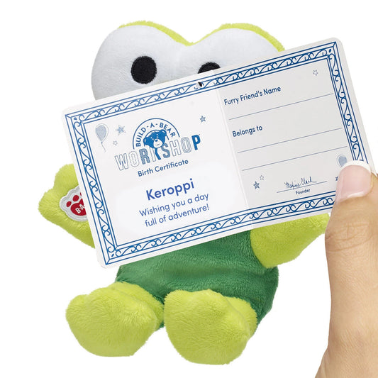 Mini Beans® Hello Kitty® and Friends Keroppi™ Plush | Build-A-Bear - US 7416