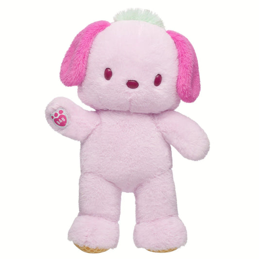 Sanrio Hello Kitty & Friends Strawberry Ice Cream Pochacco Plush | Build-A-Bear - US 1296