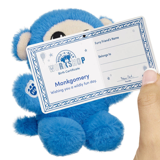 Mini Beans® Kabu™ Monkgomery Monkey Plush Toy | Build-A-Bear® - US 2363