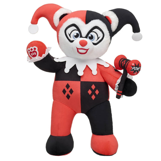 Online Exclusive Classic Harley Quinn™ Teddy Bear | Build-A-Bear® - US 2969