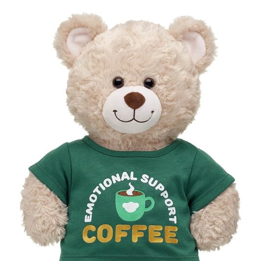 Emotional Support Coffee T-Shirt for Plush Toys | Build-A-Bear® - US 7017