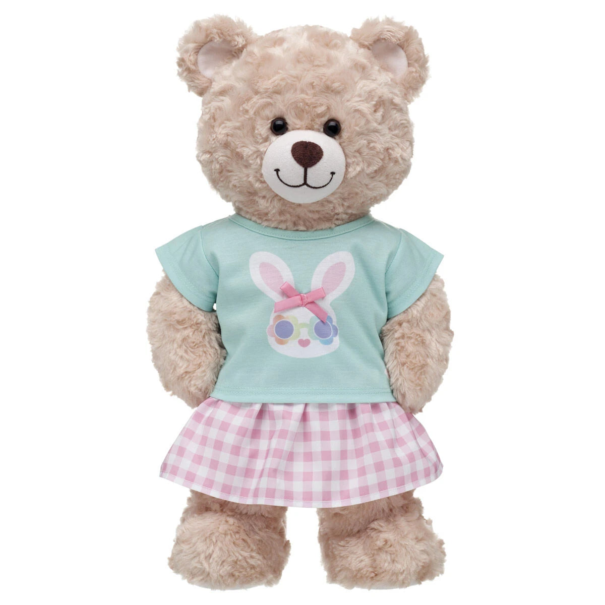 Gingham Bunny Easter Outfit 2 pc. | Build-A-Bear - US 3819