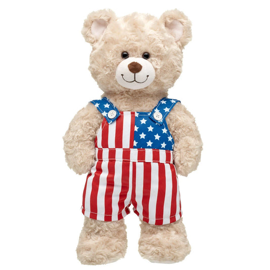 American Flag Overalls for Plush Toys | Build-A-Bear® - US 7346