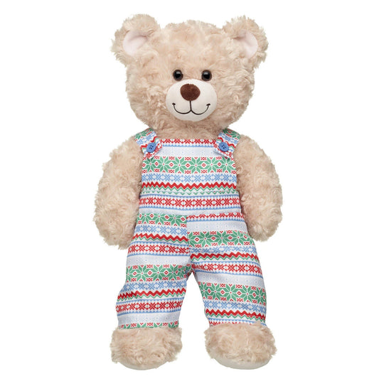 Online-Only Fair Isle Overalls for Plush Toys | Build-A-Bear® - US 3407