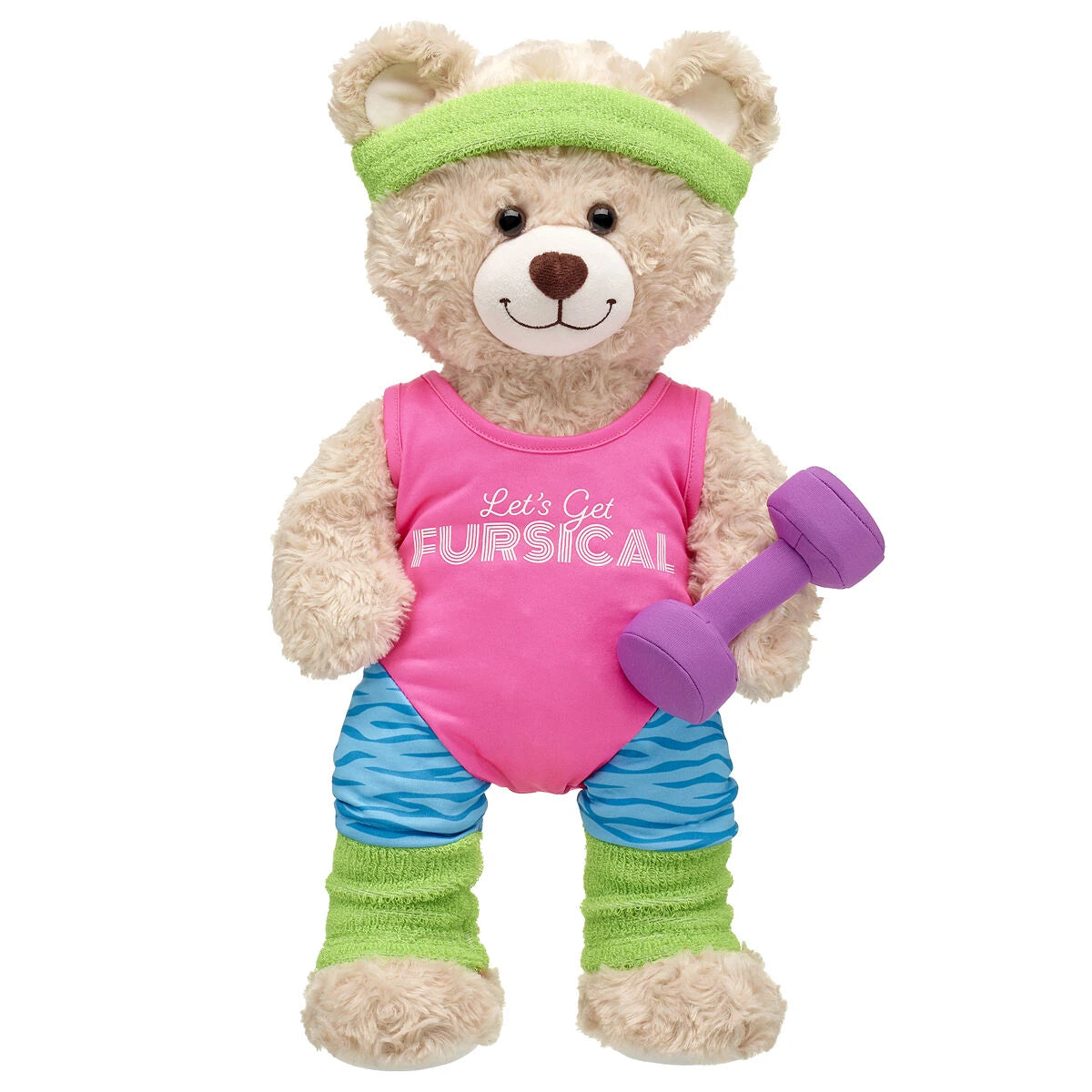 '80s Exercise Outfit for Stuffed Animals | Build-A-Bear® - US 7170