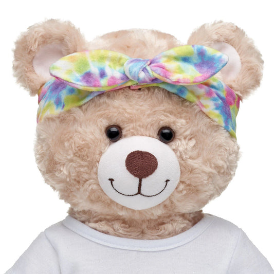 Rainbow Tie-Dye Knot Headband | Build-A-Bear - US 8854