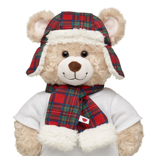 Tartan Hat and Scarf Set | Build-A-Bear® - US 5134