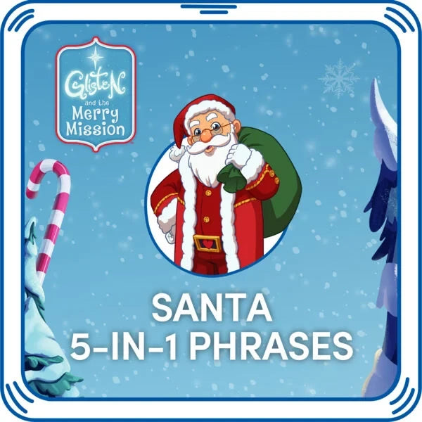 Santa 5-in-1 Phrases for Stuffed Animals | Build-A-Bear® - US 9997