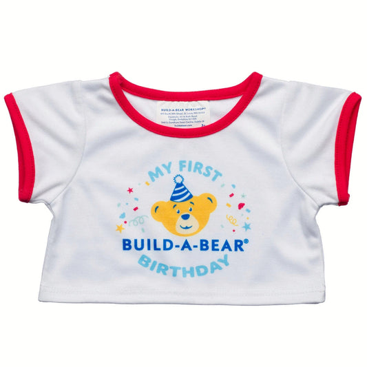 My First Birthday T-Shirt | Build-A-Bear - US 8803