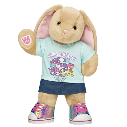 Pawlette™ Bunny Plush Sanrio® Birthday Gift Set | Build-A-Bear® - US 2723