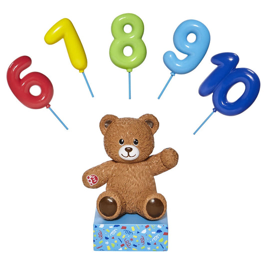 Build-A-Bear® Brown Bear Base with CeleBEARate Balloon Inserts (6-10) - US 8937