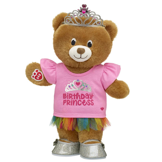 Birthday Princess Birthday Treat Teddy Bear Gift Set - US 4659