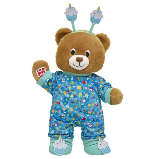 Birthday Treat Teddy Bear Sleeper Gift Set | Build-A-Bear® - US 0139