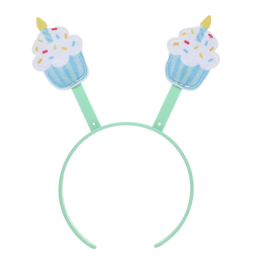 Birthday Cupcake Headband for Plush Toys - US 2242
