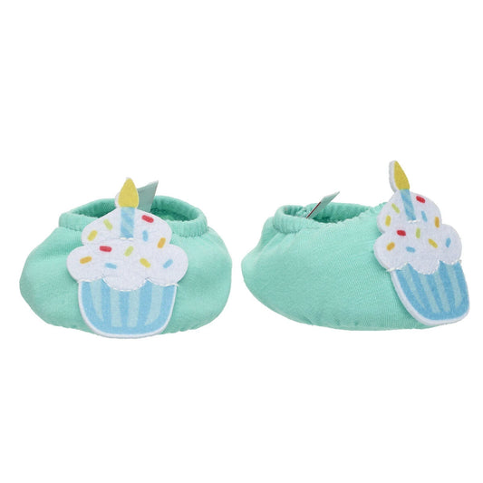 Birthday Cupcake Slippers for Stuffed Animals - US 6081
