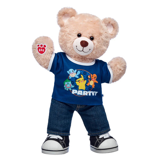 Happy Hugs Teddy Pokémon Party Gift Set | Build-A-Bear® - US 5485