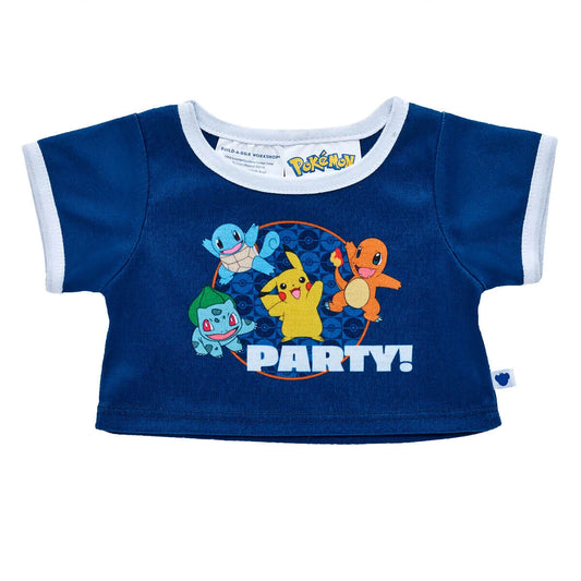 Pokémon Party T-Shirt for Stuffed Animals | Build-A-Bear® - US 7292