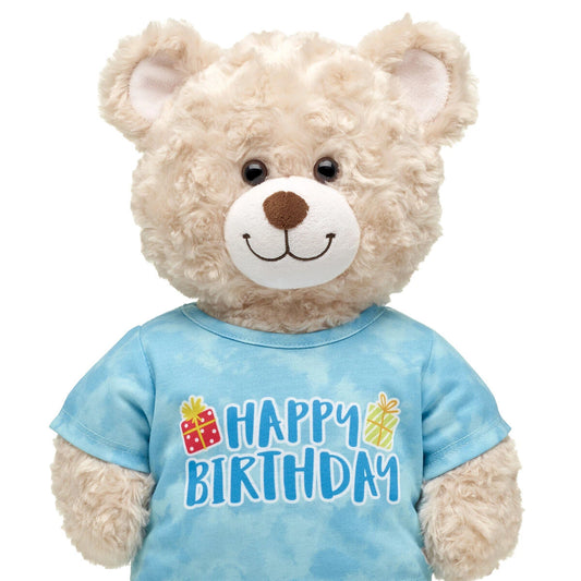 Blue Tie-Dye Birthday T-Shirt for Plush Toys | Build-A-Bear® - US 4067