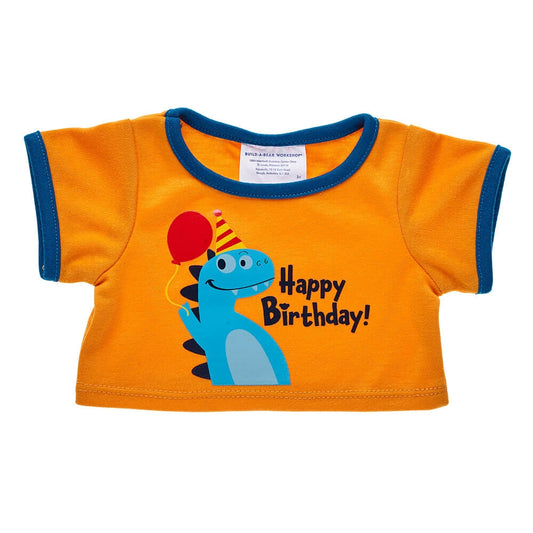 Dinosaur Birthday T-Shirt for Stuffed Animals | Now at Build-A-Bear® - US 0589