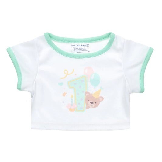 First Birthday T-Shirt for Stuffed Animals | Build-A-Bear® - US 1145