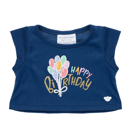 Birthday Balloons T-Shirt for Stuffed Animals | Build-A-Bear® - US 0584