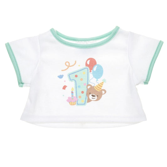 First Birthday T-Shirt for Plush Toys - US 3441