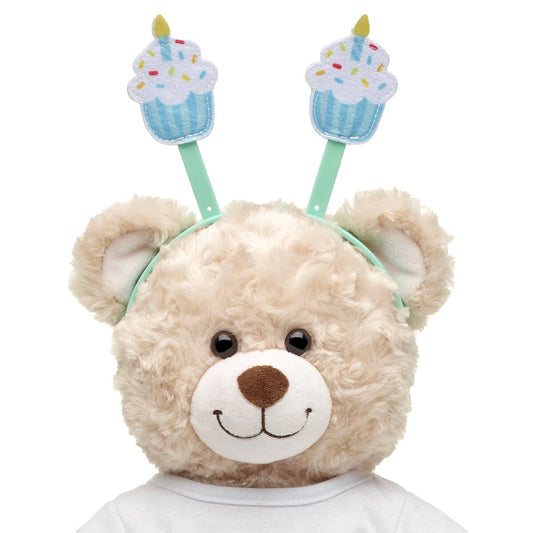 Birthday Cupcake Headband for Plush Toys - US 1449