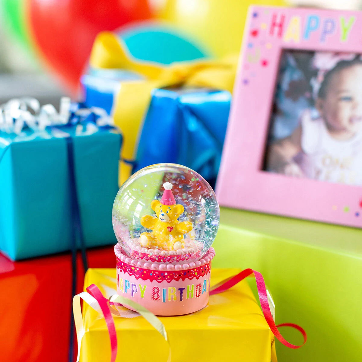 Build-A-Bear® Happy BEARthday! Pink Waterball - US 6616