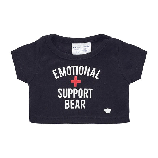 Emotional Support Bear T-Shirt for Stuffed Animals | Build-A-Bear® - US 5197