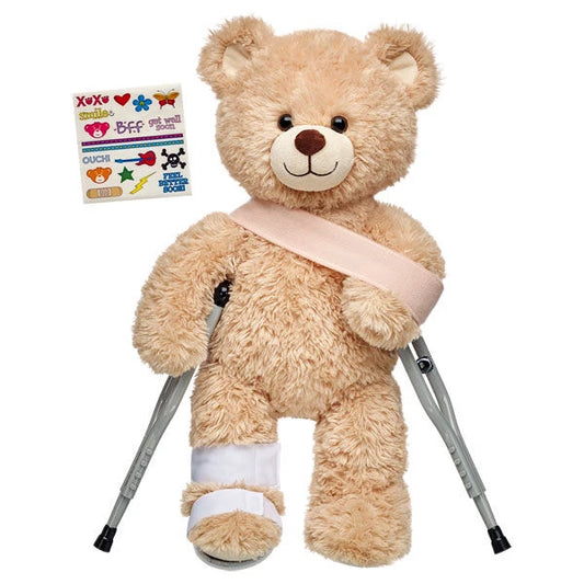 Silver Crutches Set 5 pc. for Stuffed Animals | Build-A-Bear® - US 0411