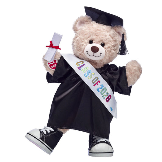 Happy Hugs Teddy Bear Class of 2026 Graduation Gift Set | Build-A-Bear - US 4810