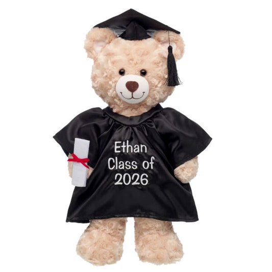 Personalized Embroidered Black Graduation Set | Build A Bear - US 1983