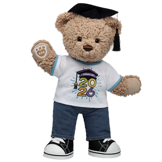 Timeless Teddy Bear Class of 2026 Graduation Gift Set | Build-A-Bear - US 1494